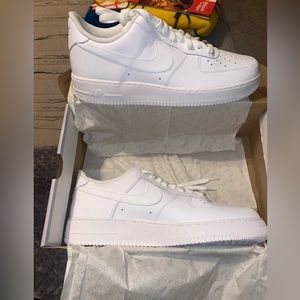 Nike Air Force One Low Top - White - Men’s 13 NEW